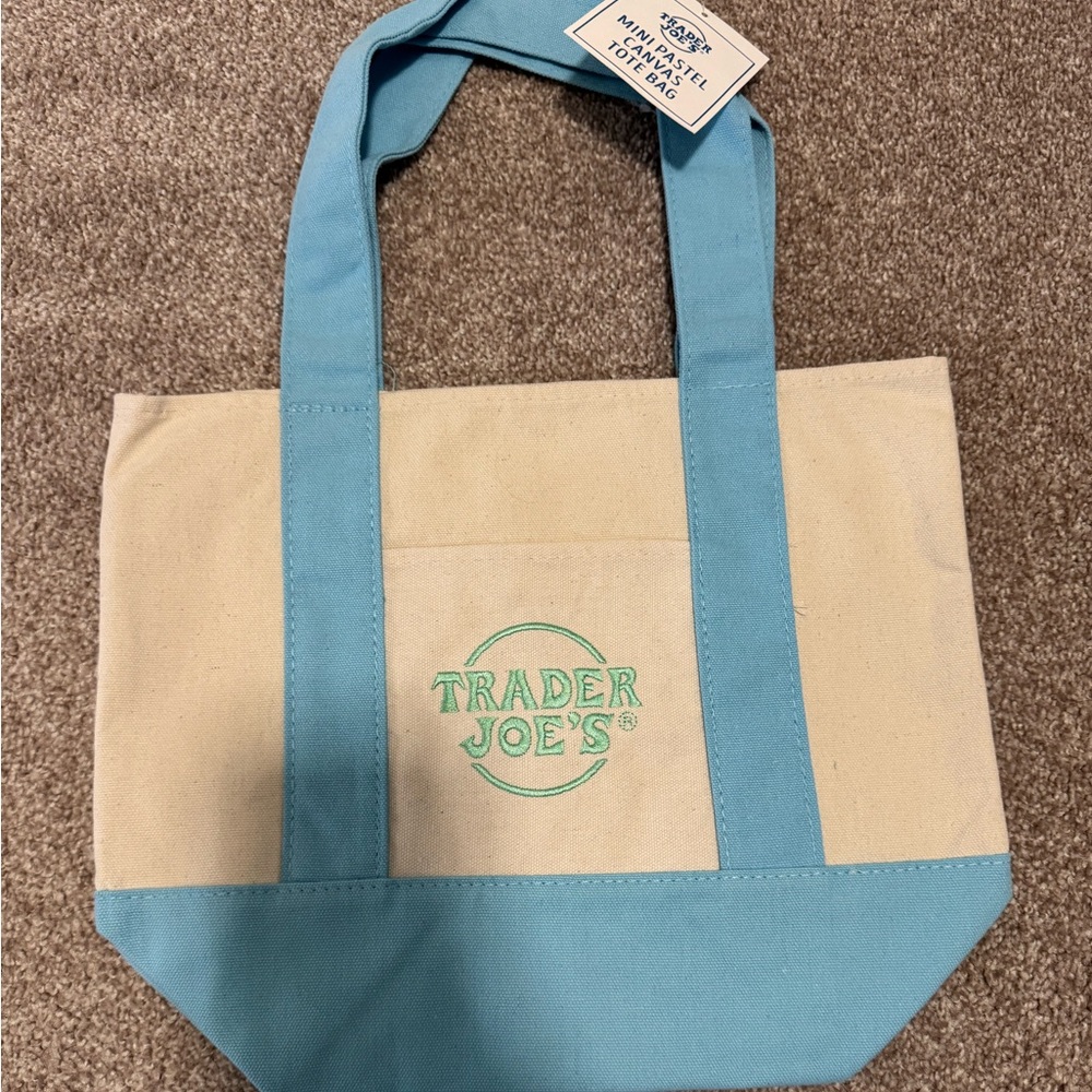 Trader Joe’s Mini Canvas Tote Bag